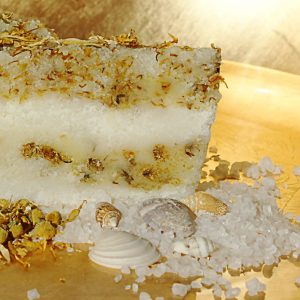 Schwesterchen Naturkosmetik Meersalzseife mit Ringelblume und Kamille Basilikum