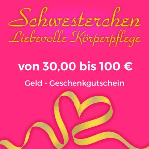 Schwesterchens Geldgutschein